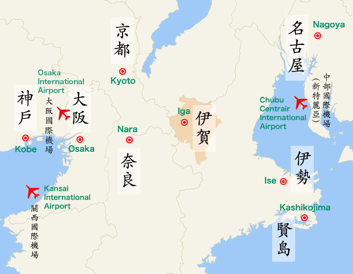 伊賀的所在地